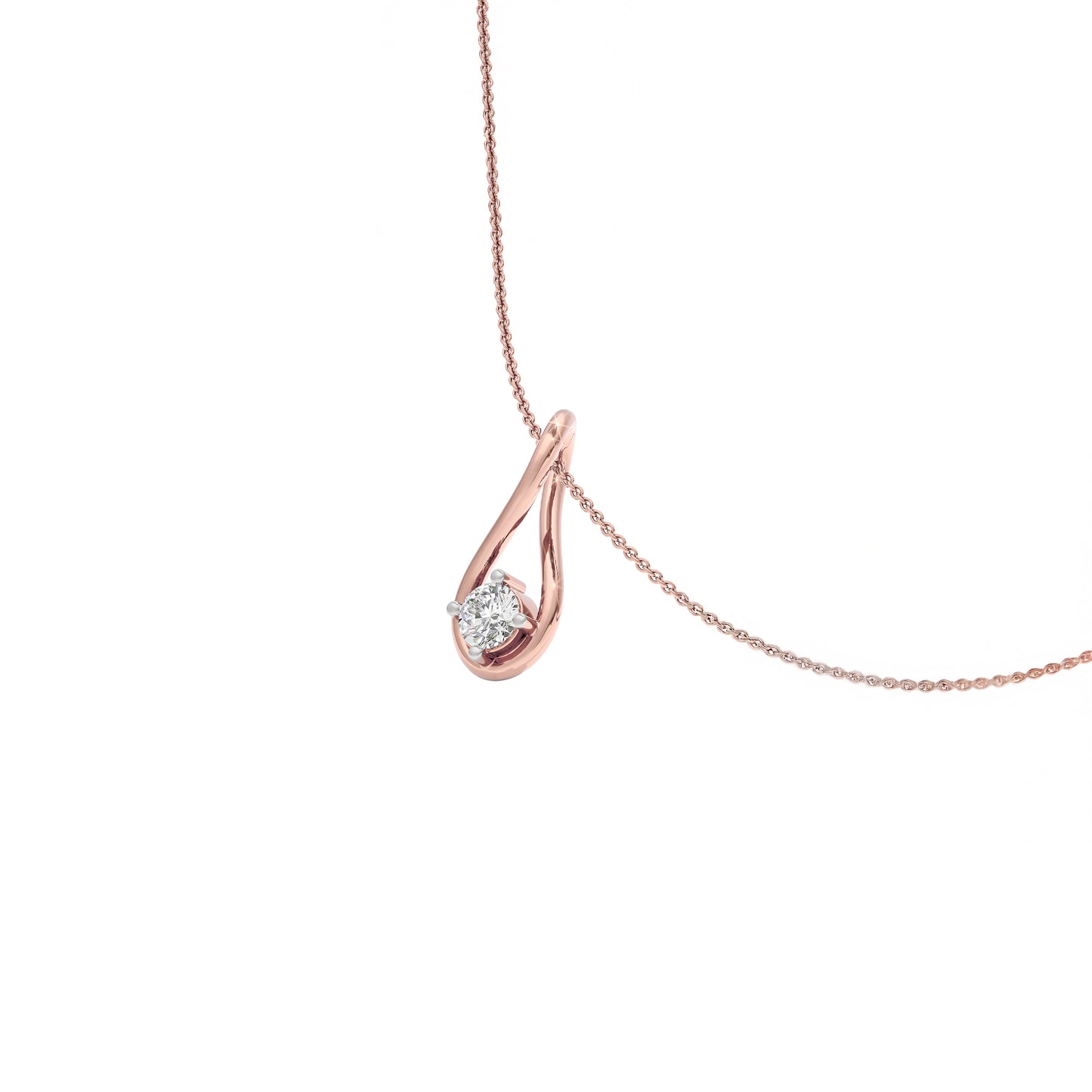 Luxe Bloom Diamond Pendant