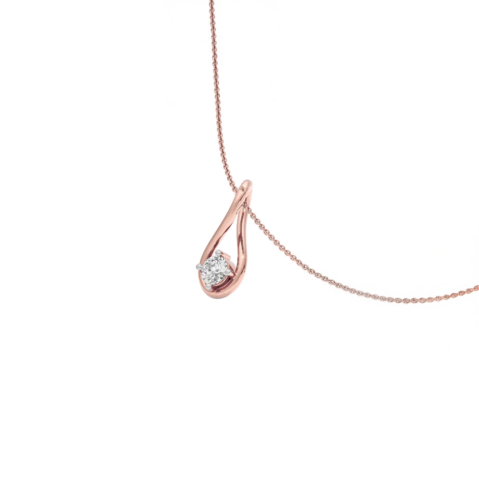 Luxe Bloom Diamond Pendant
