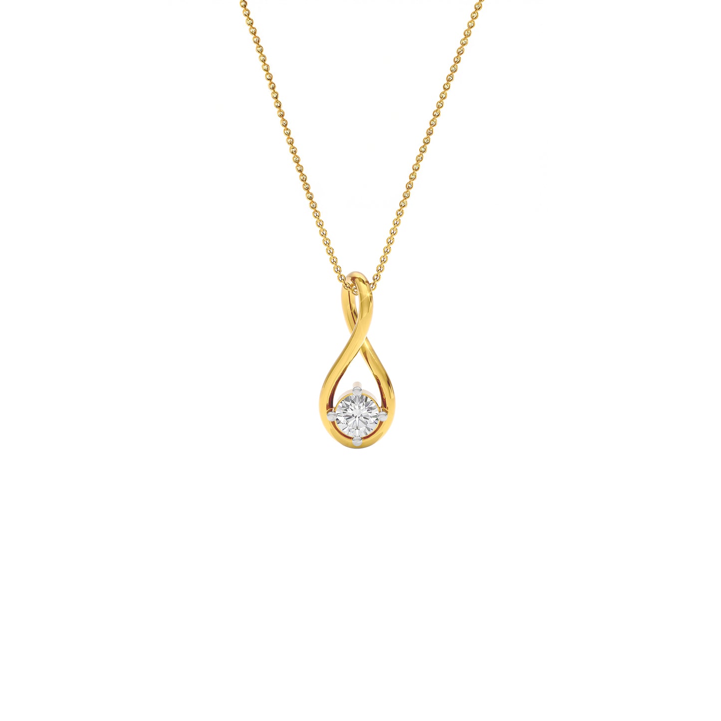 Luxe Bloom Diamond Pendant