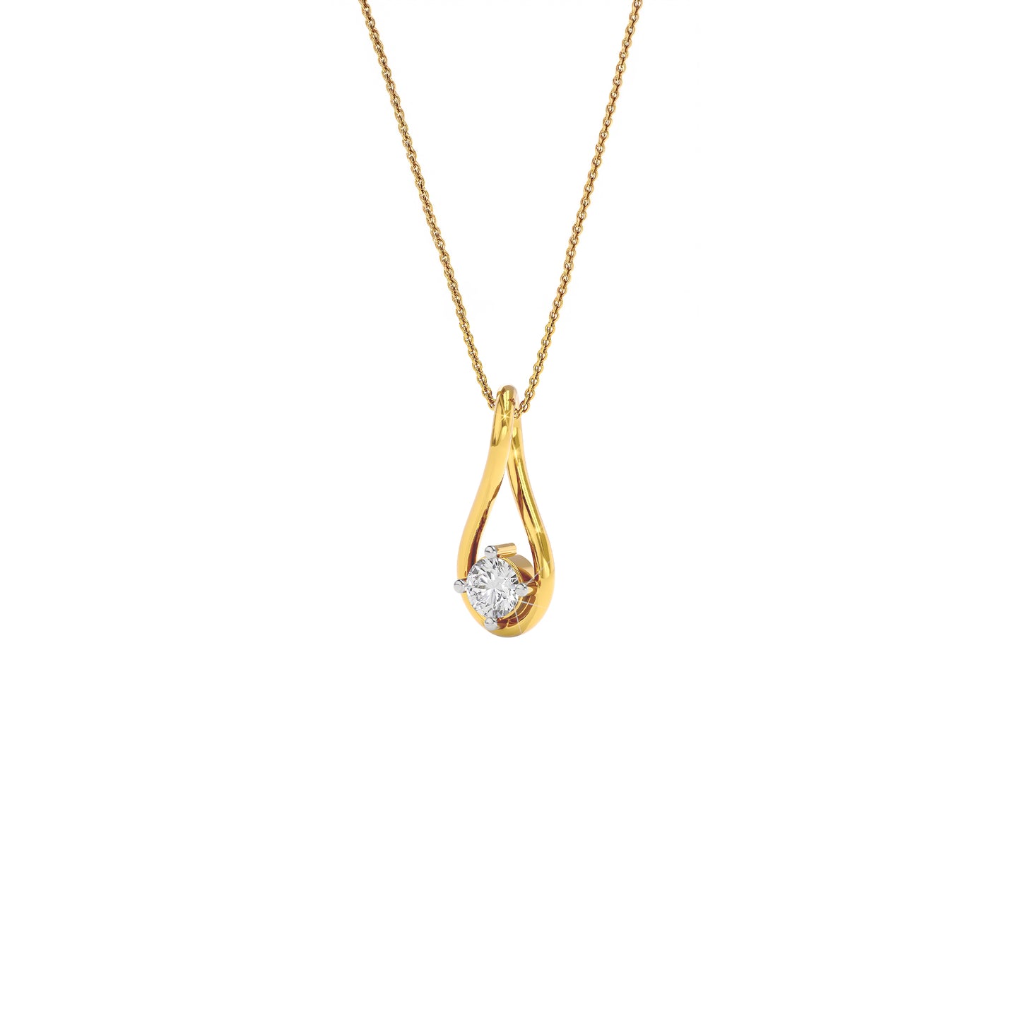 Luxe Bloom Diamond Pendant