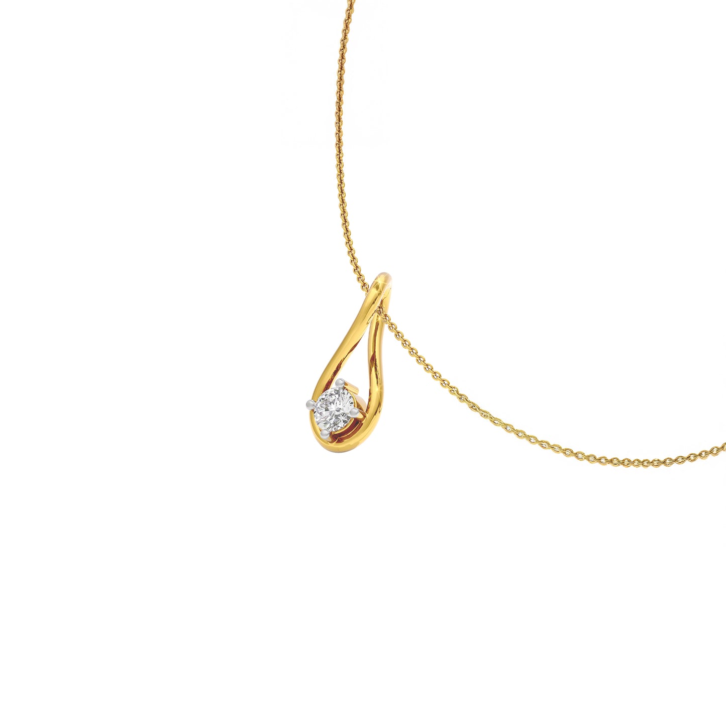 Luxe Bloom Diamond Pendant