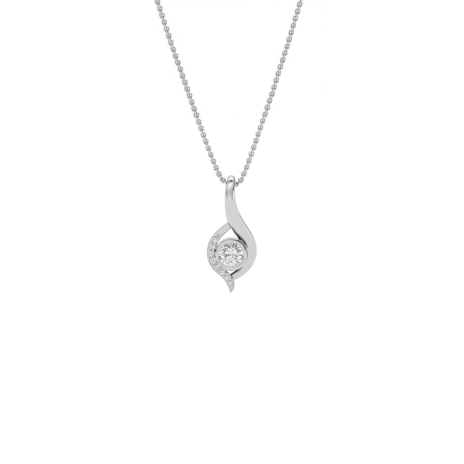 Crystal Dawn Diamond Pendant
