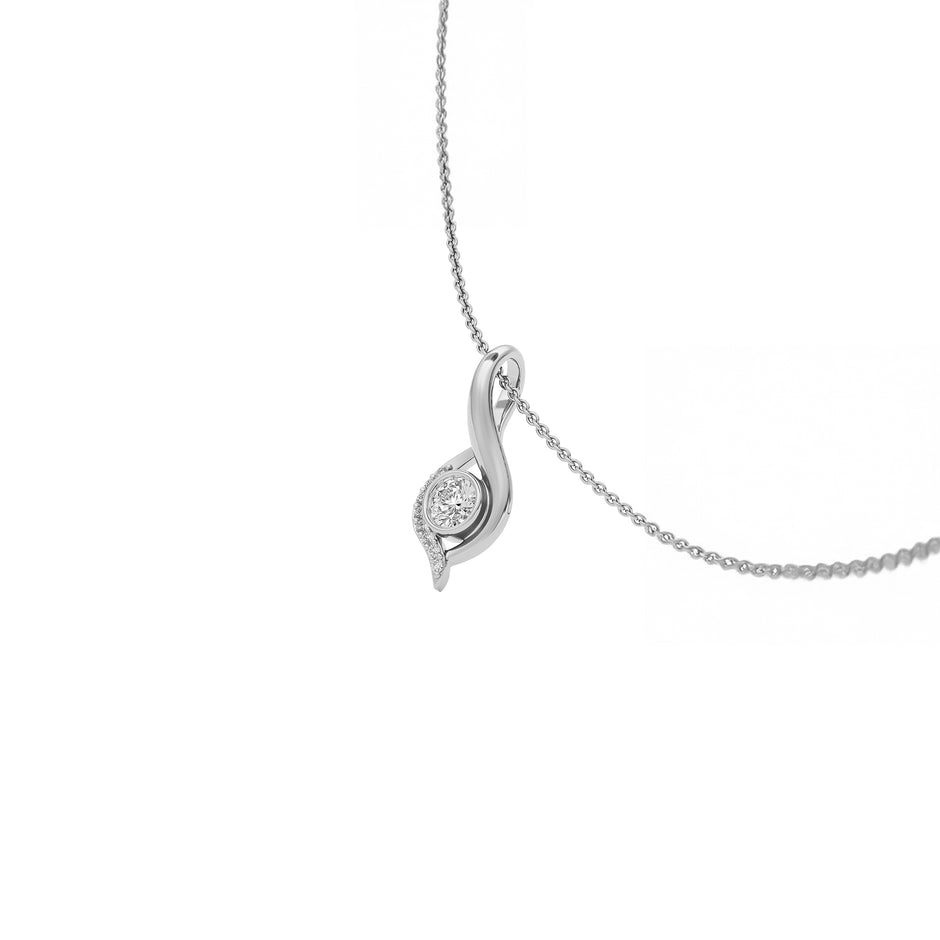 Crystal Dawn Diamond Pendant