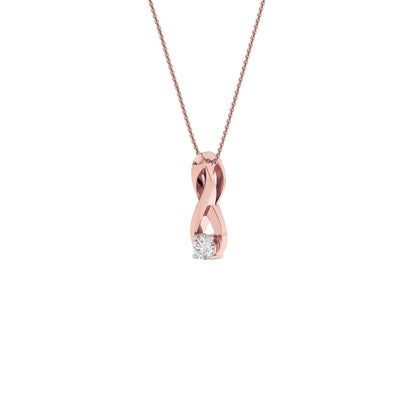 Seraphic Jewel Diamond Pendant 18 KT / Rose Gold