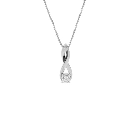 Seraphic Jewel Diamond Pendant 18 KT / White Gold
