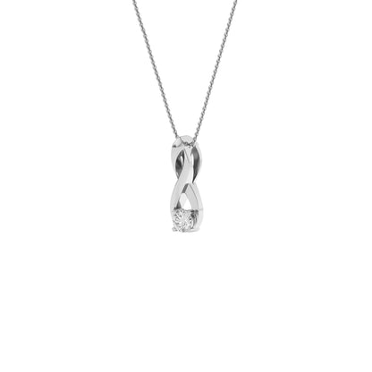 Seraphic Jewel Diamond Pendant 18 KT / White Gold