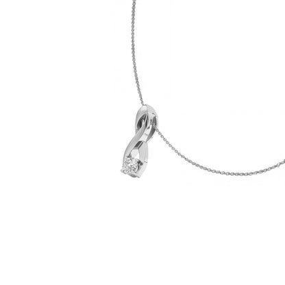 Seraphic Jewel Diamond Pendant 18 KT / White Gold