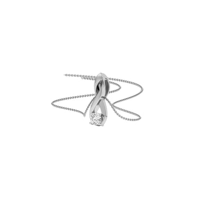 Seraphic Jewel Diamond Pendant 18 KT / White Gold