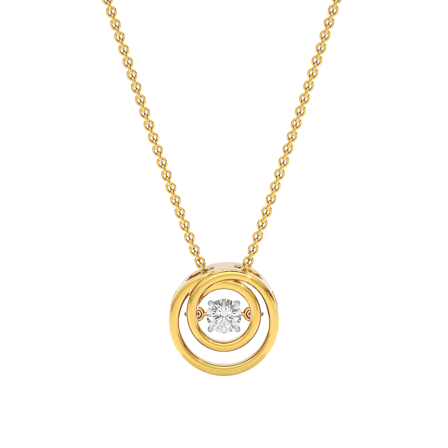 Enchanting Enigma Diamond Pendant