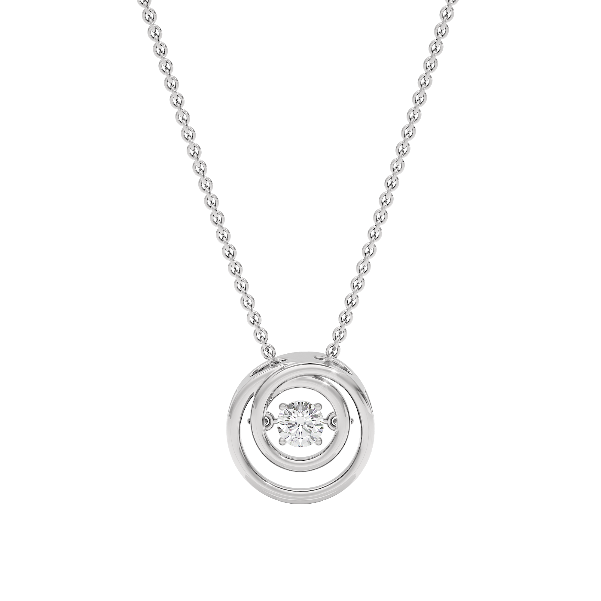 Enchanting Enigma Diamond Pendant