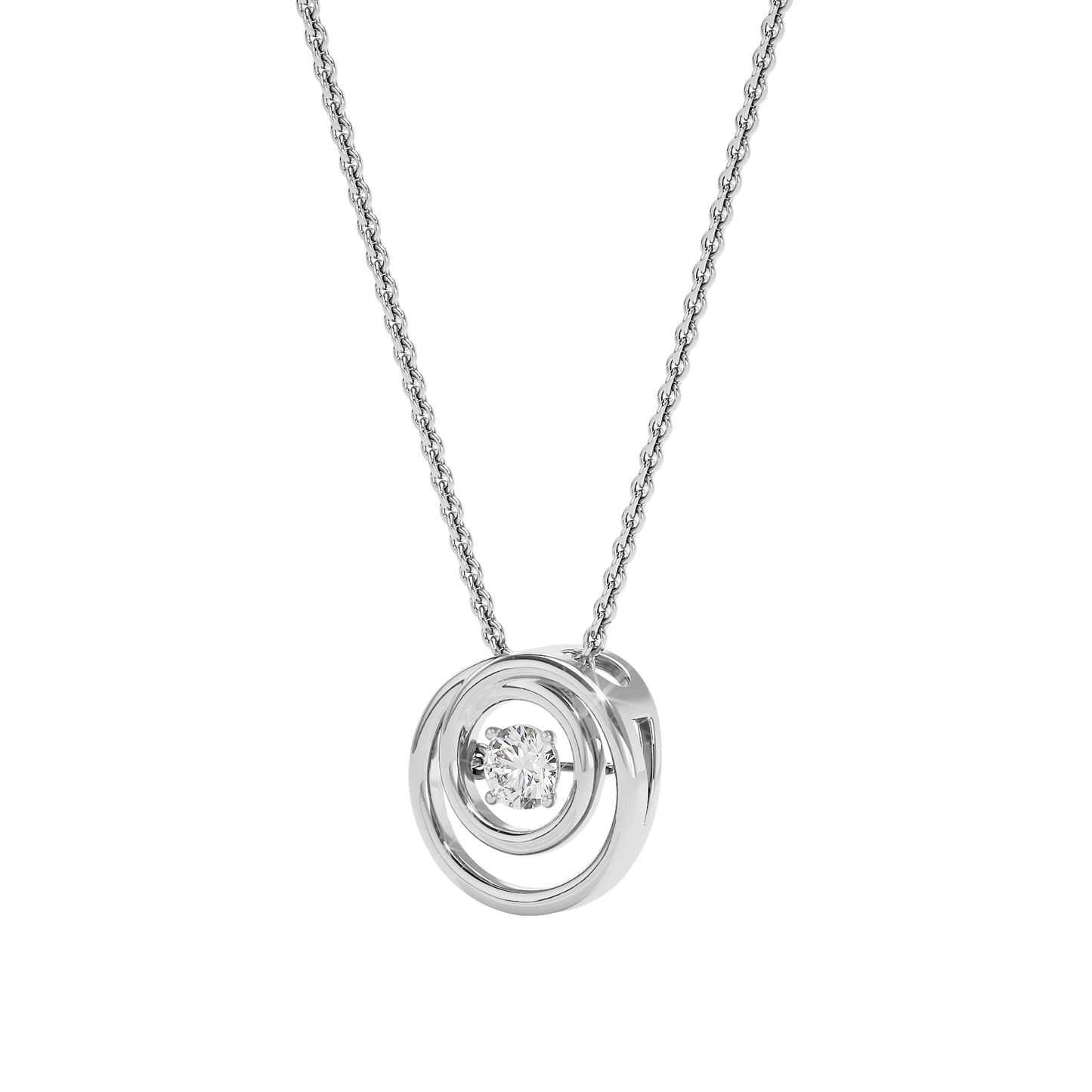 Enchanting Enigma Diamond Pendant