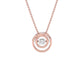 Enchanting Enigma Diamond Pendant 18 KT / Rose Gold
