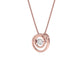 Enchanting Enigma Diamond Pendant 18 KT / Rose Gold