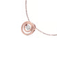 Enchanting Enigma Diamond Pendant 18 KT / Rose Gold