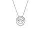 Enchanting Enigma Diamond Pendant 18 KT / White Gold