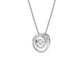 Enchanting Enigma Diamond Pendant 18 KT / White Gold