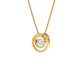 Enchanting Enigma Diamond Pendant 18 KT / Yellow Gold
