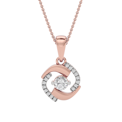 Sapphire Mirage Diamond Pendant