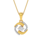 Sapphire Mirage Diamond Pendant