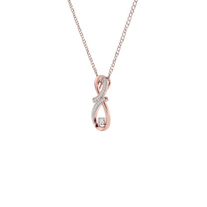 Galactic Glamour Diamond Pendant 18 KT / Rose Gold