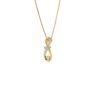Galactic Glamour Diamond Pendant 18 KT / Yellow Gold