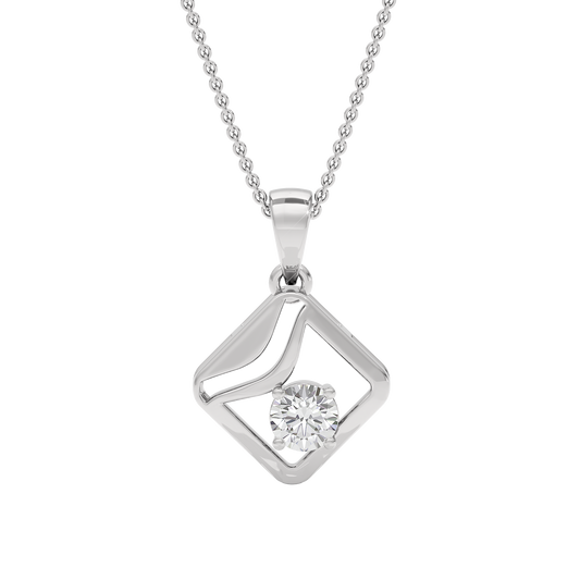 Starlight Solitaire Pendant