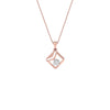 Starlight Solitaire Pendant 18 KT / Rose Gold
