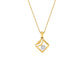 Starlight Solitaire Pendant 18 KT / Yellow Gold