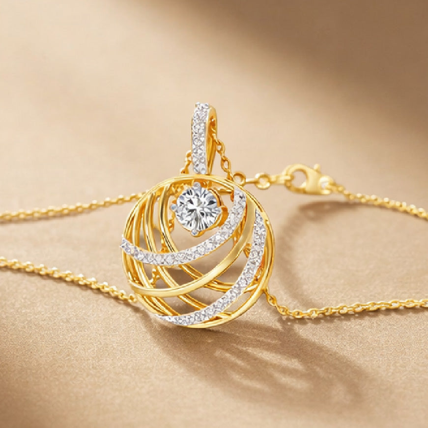 Opulent Brilliance Diamond Pendant