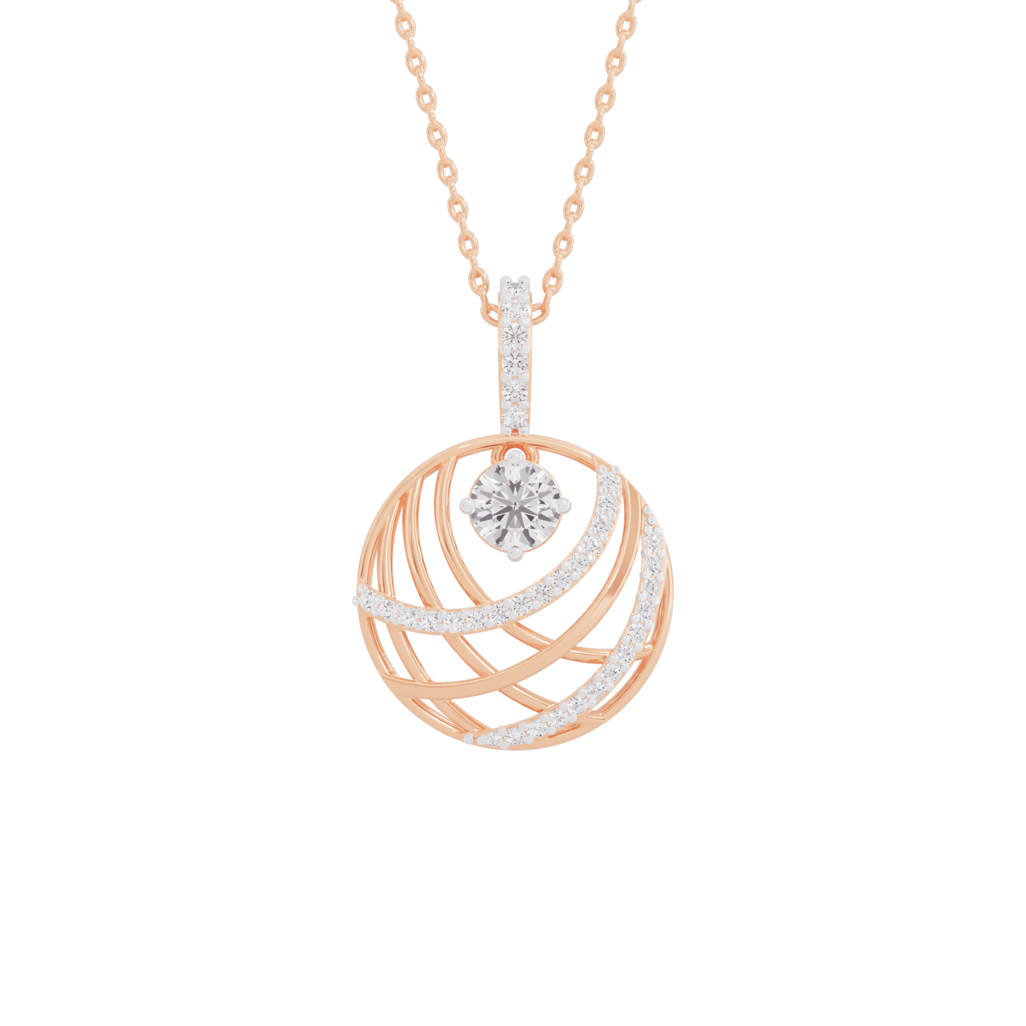 Opulent Brilliance Diamond Pendant