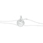 Opulent Brilliance Diamond Pendant 18 KT / White Gold