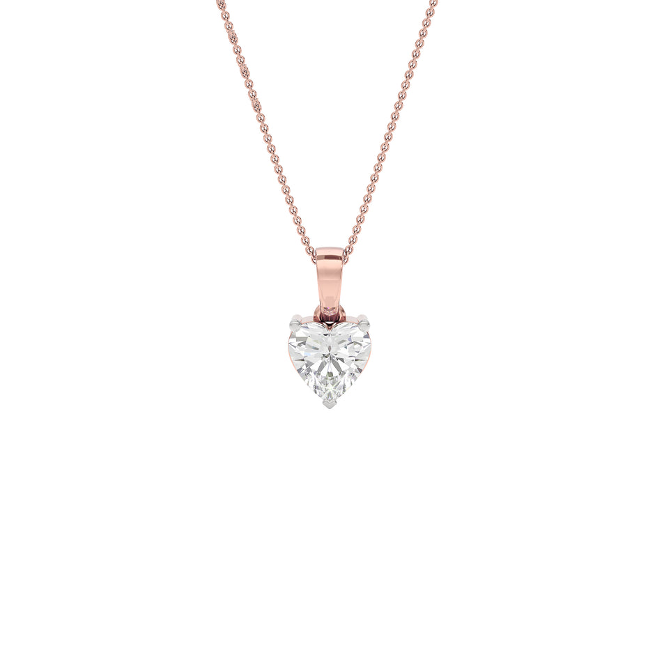 Mystique Glow Diamond Pendant 18 KT / Rose Gold