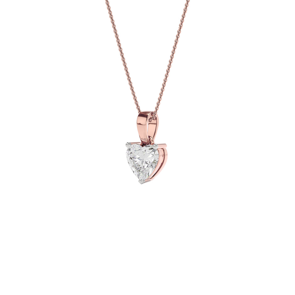 Mystique Glow Diamond Pendant 18 KT / Rose Gold