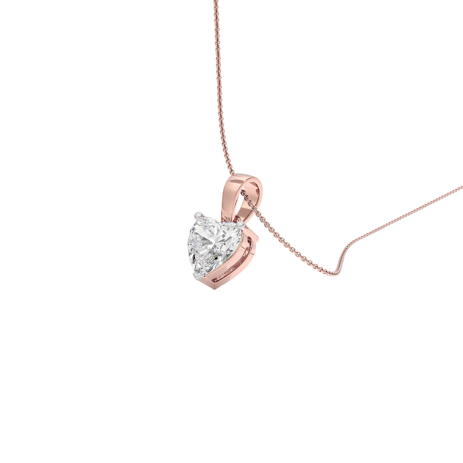 Mystique Glow Diamond Pendant 18 KT / Rose Gold