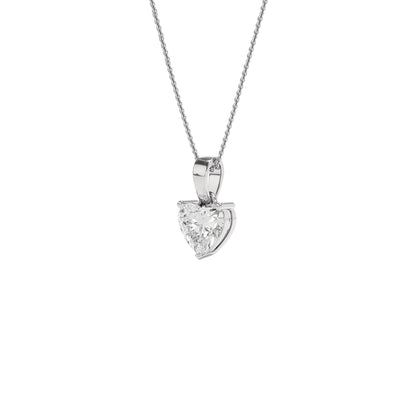 Mystique Glow Diamond Pendant 18 KT / White Gold