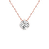 Regal Radiance Diamond Pendant 18 KT / Rose Gold