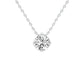 Regal Radiance Diamond Pendant 18 KT / White Gold