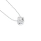 Regal Radiance Diamond Pendant 18 KT / White Gold