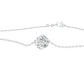 Regal Radiance Diamond Pendant 18 KT / White Gold
