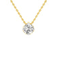 Regal Radiance Diamond Pendant 18 KT / Yellow Gold