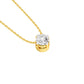 Regal Radiance Diamond Pendant 18 KT / Yellow Gold