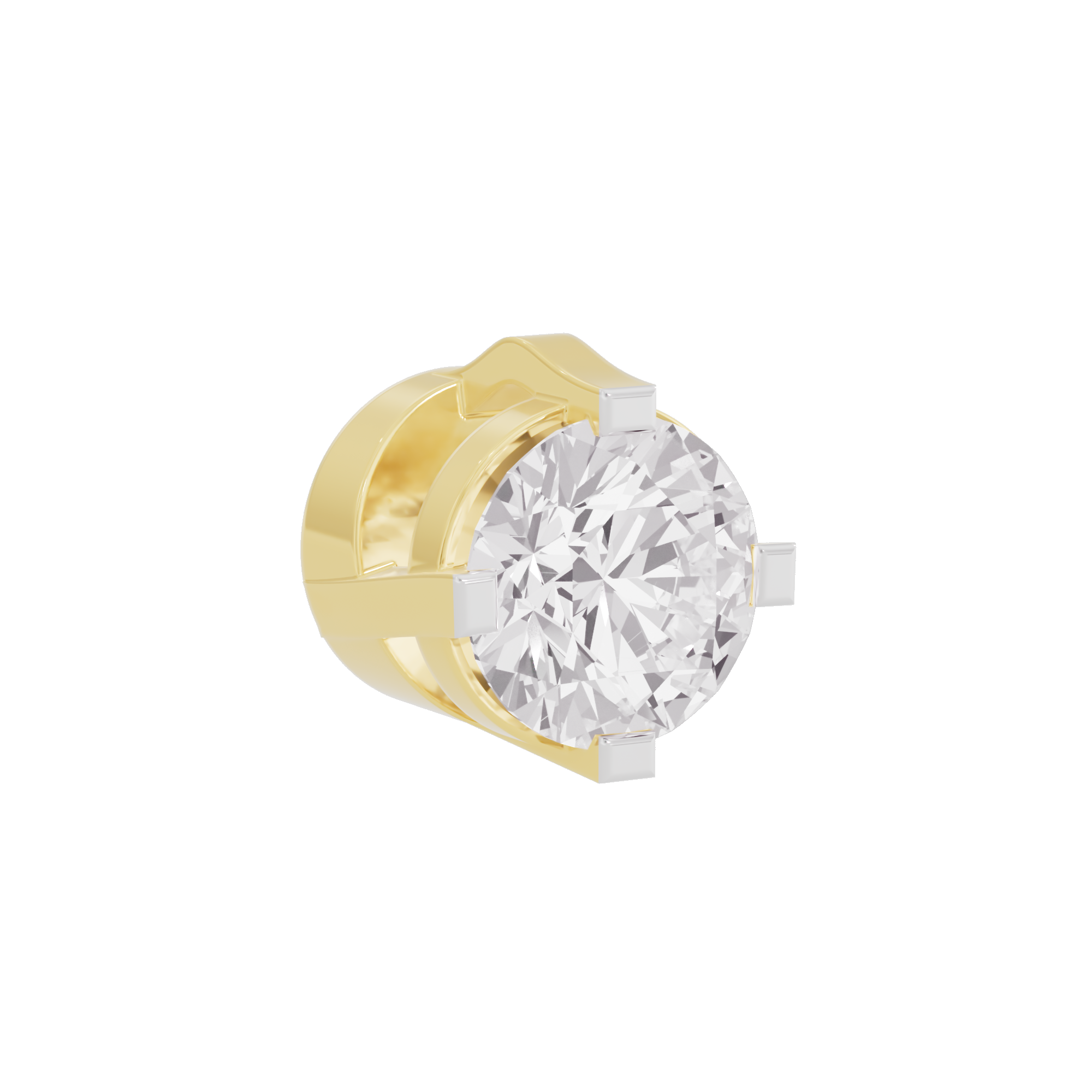 Regal Radiance Diamond Pendant