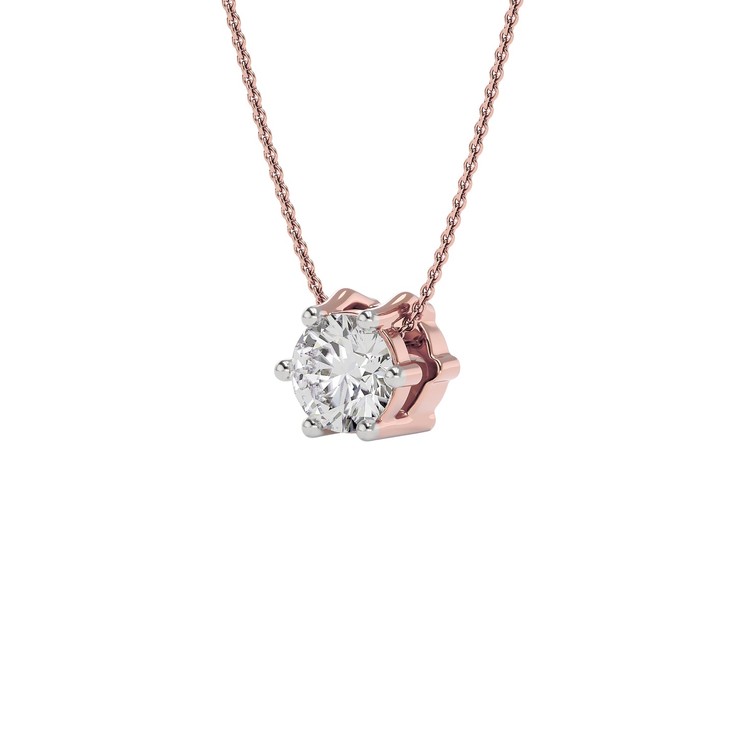 Radiant Elegance Diamond Chain Necklace