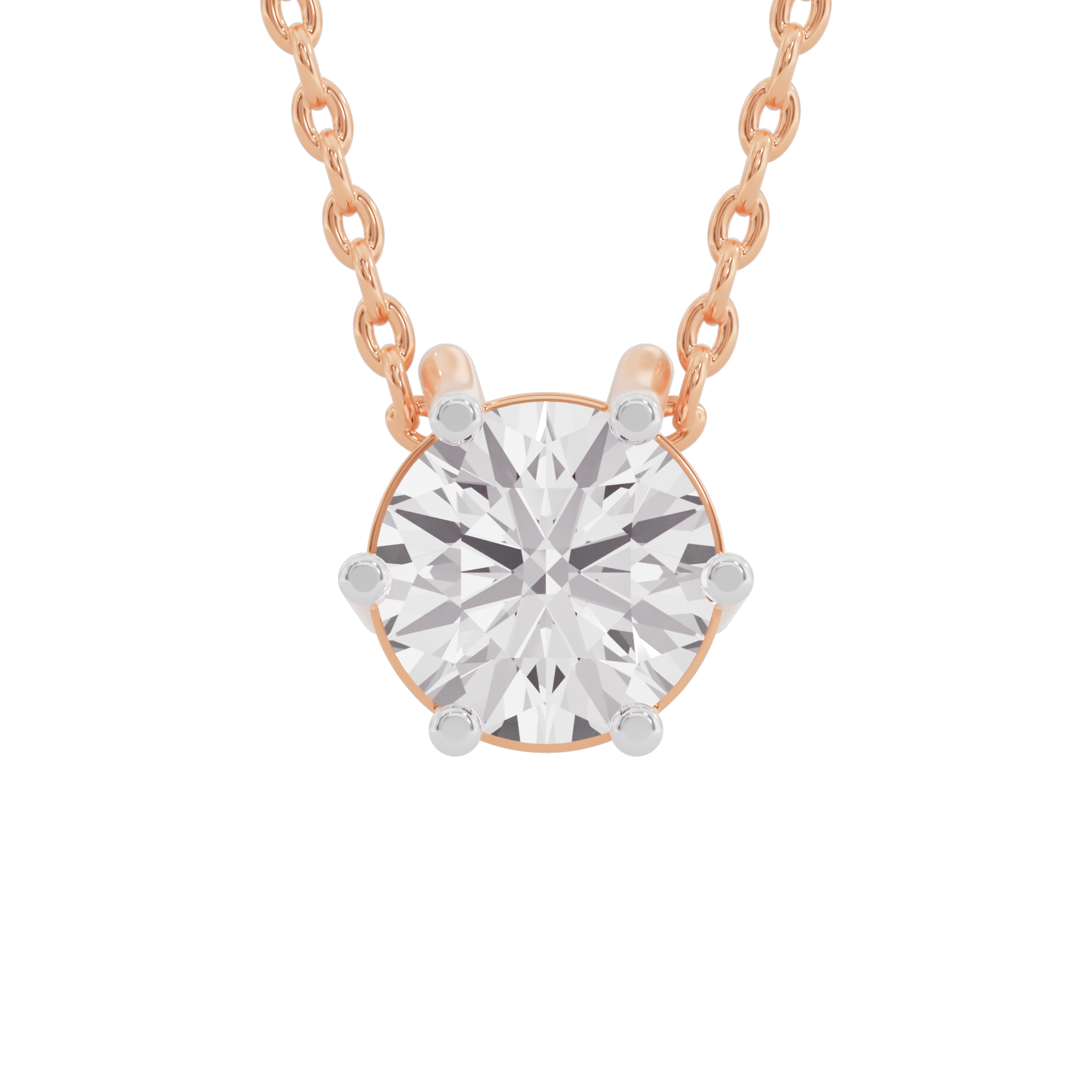 Enchanting Ethereal Diamond Pendant