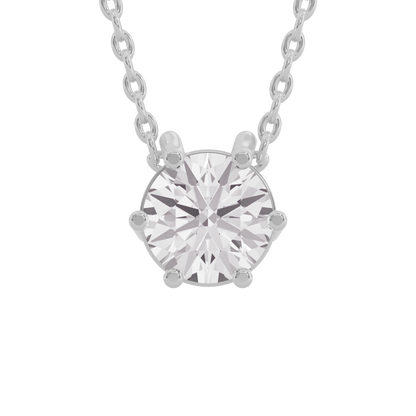 Enchanting Ethereal Diamond Pendant