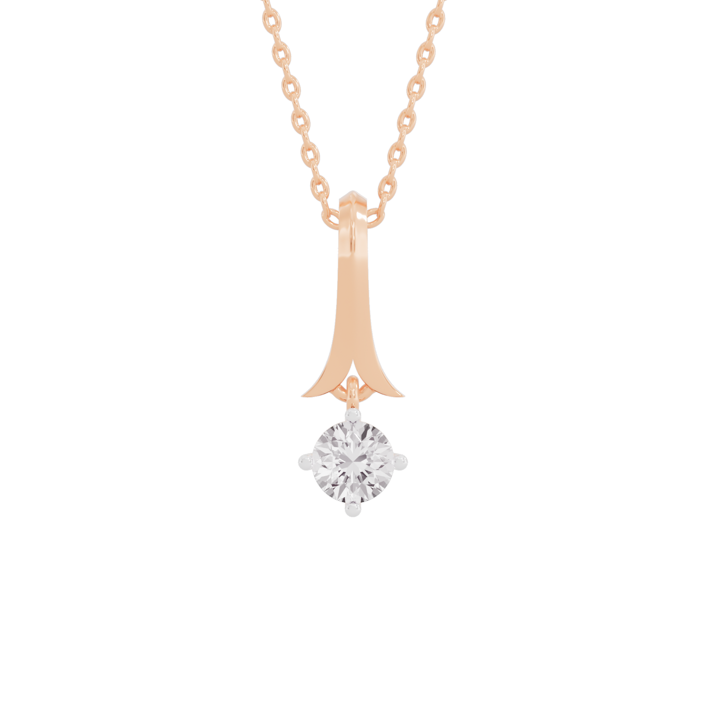 Dazzling Drop Diamond Pendant