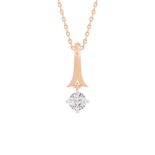 Dazzling Drop Diamond Pendant