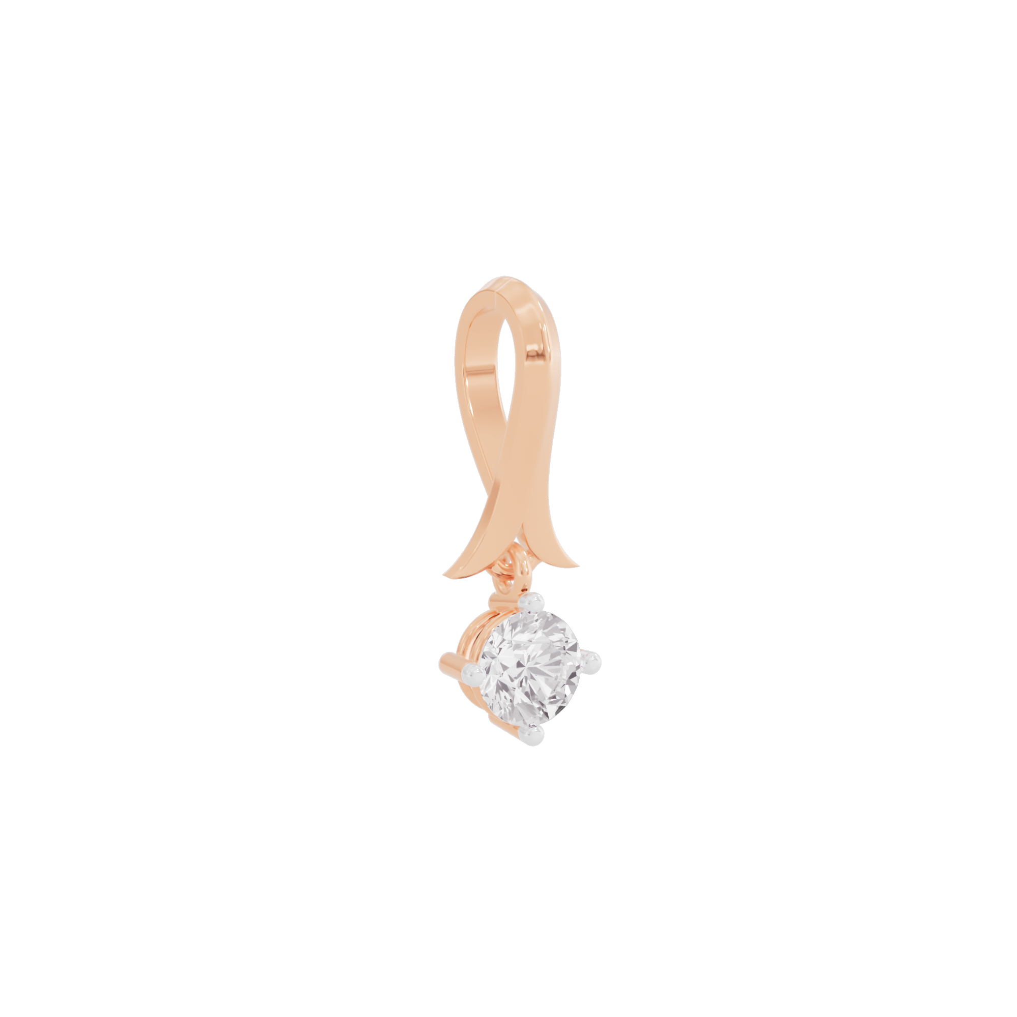 Dazzling Drop Diamond Pendant