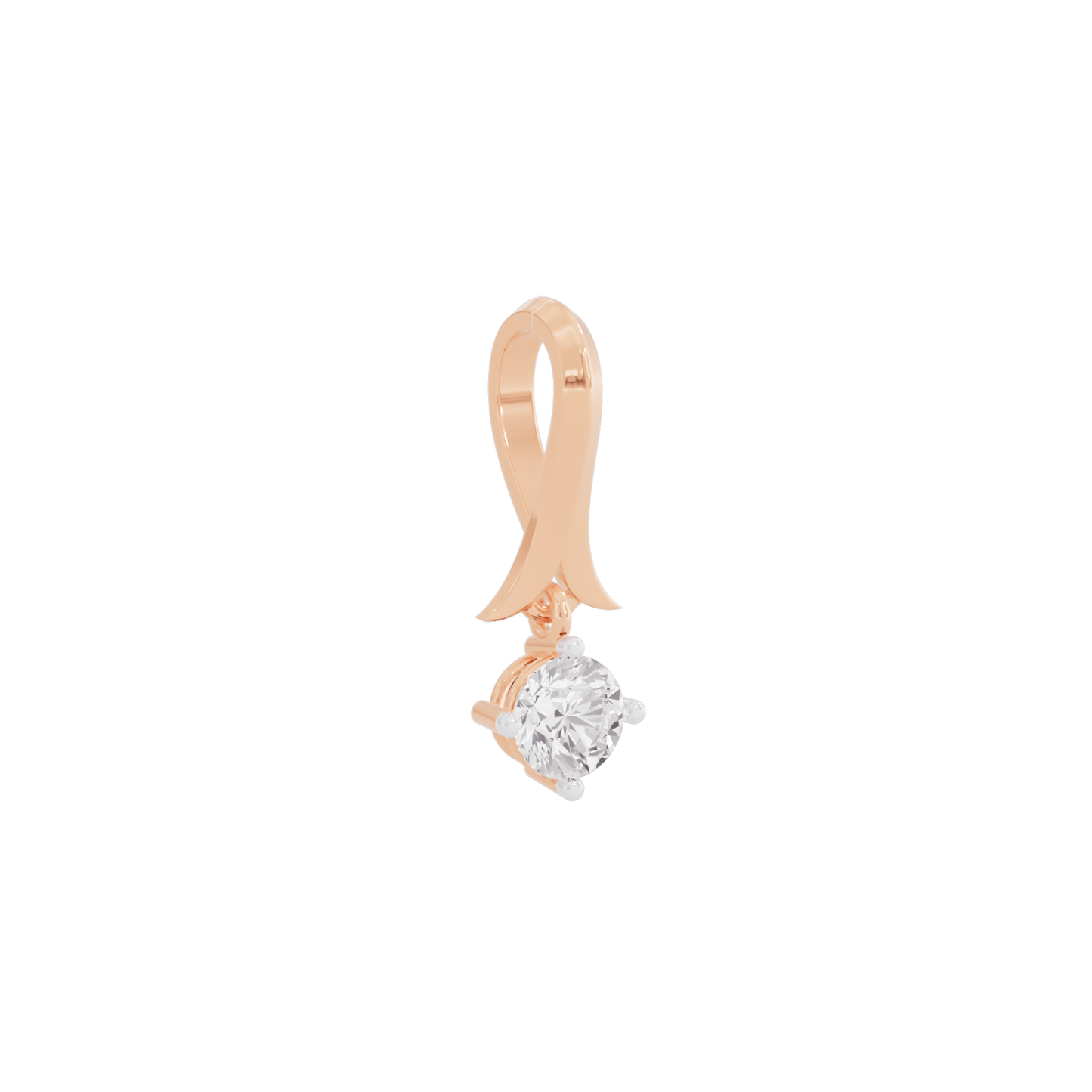 Dazzling Drop Diamond Pendant