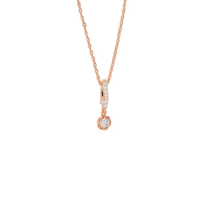Celestial Grace Diamond Pendant 18 KT / Rose Gold